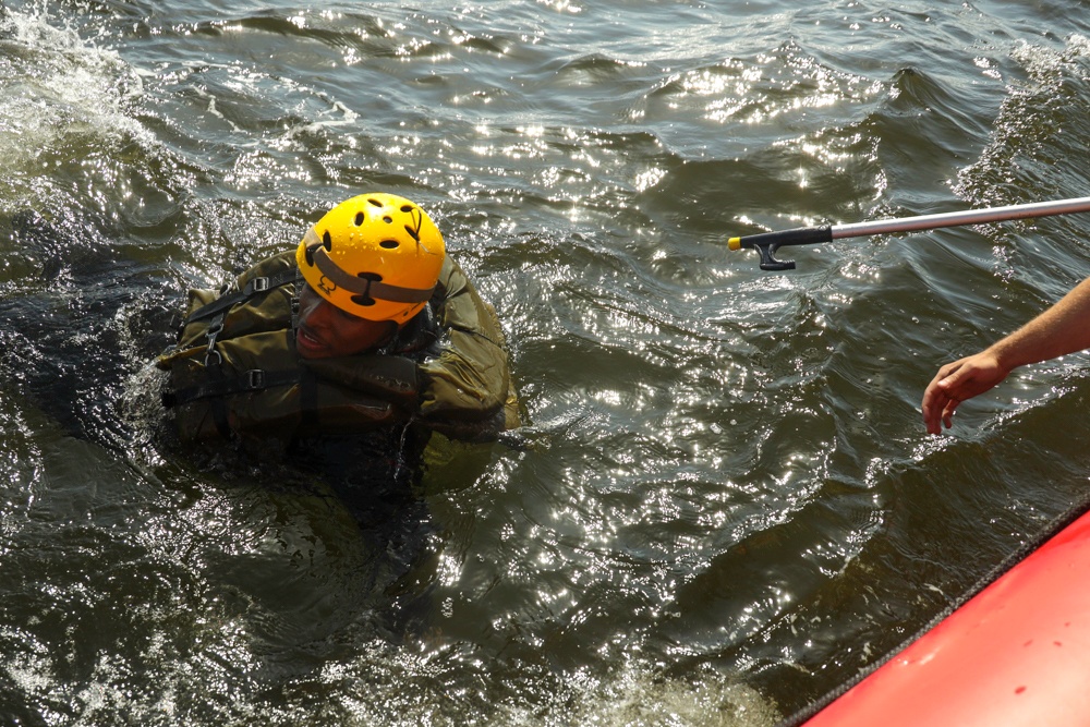 Coxswain course man overboard drills