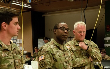 U.S. Army North Commander visits Vibrant Response exercise site