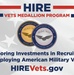 Do you Employ Veterans? Apply for the 2022 HIRE Vets Medallion Award