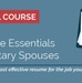 NEW: Virtual Career Workshops for Military Spouses