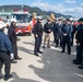 USS America (LHA 6) Sailors Conduct Firefighting Training with CFAS Fire Department