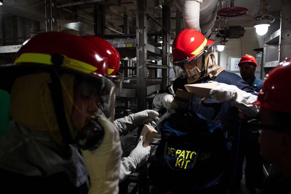 USS America (LHA 6) Conducts Daily Operations