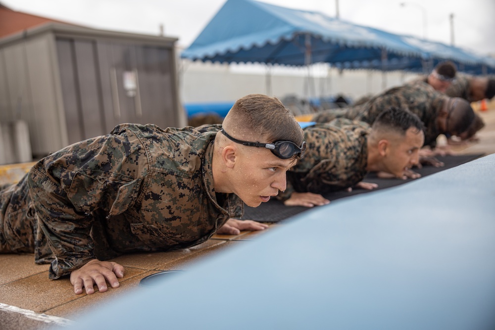 Marines from across III MEF participate in Martial Arts Instructor course