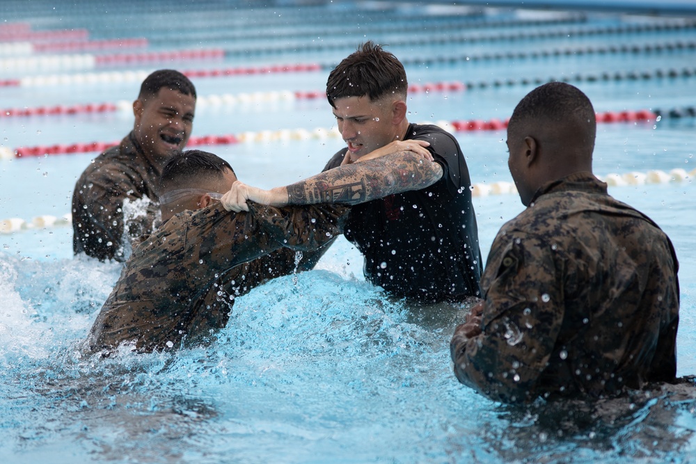 Marines from across III MEF participate in Martial Arts Instructor course