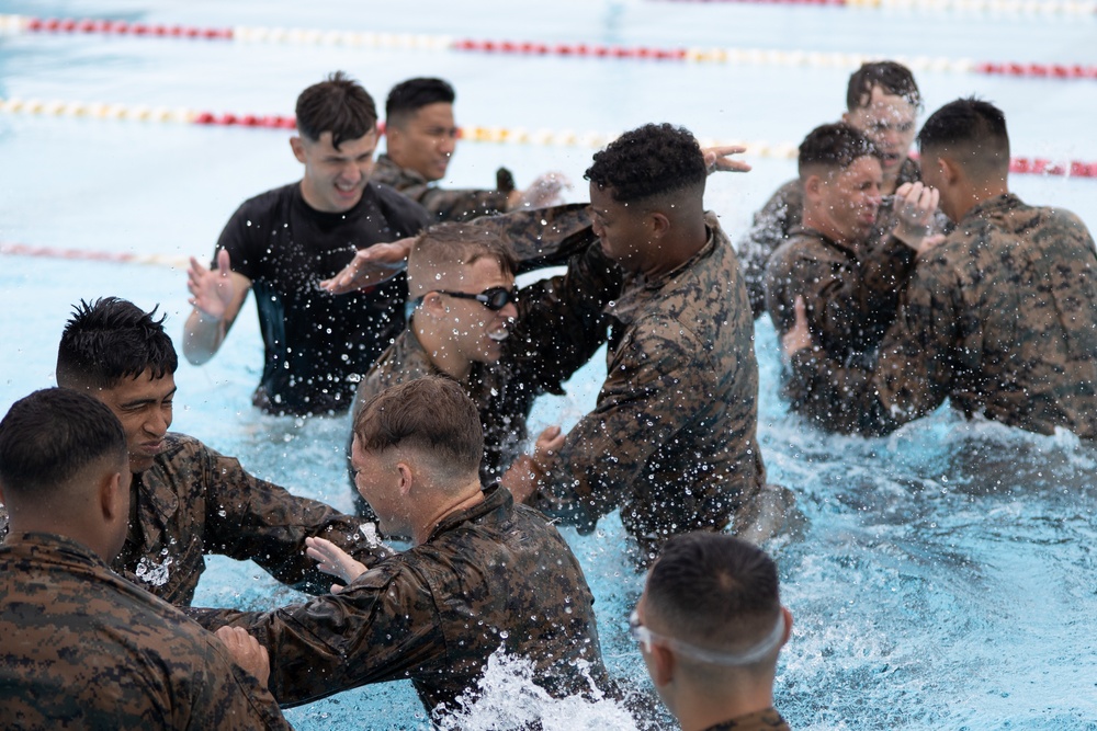 Marines from across III MEF participate in Martial Arts Instructor course