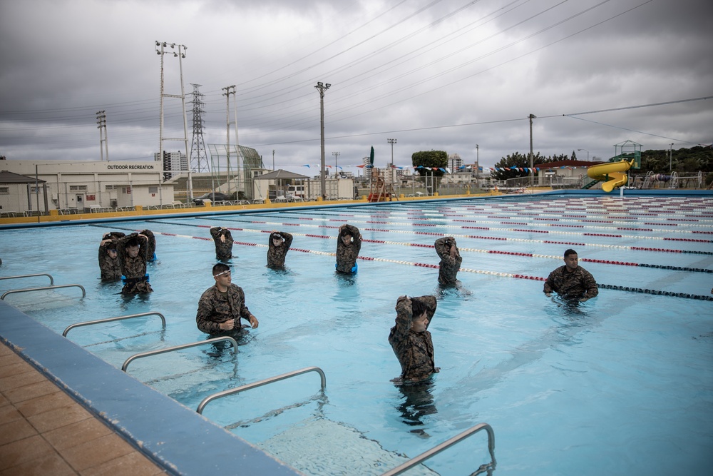 Marines from across III MEF participate in Martial Arts Instructor course