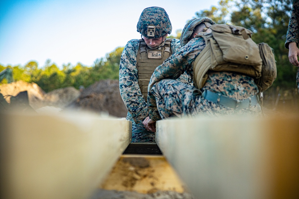 Engineer Support Company constructs underground bunkers during field exercise