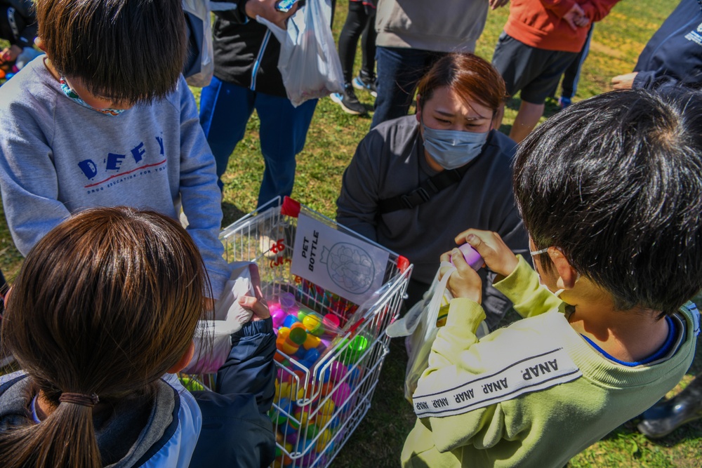 NAF Misawa Visits Orphanage for Easter Party