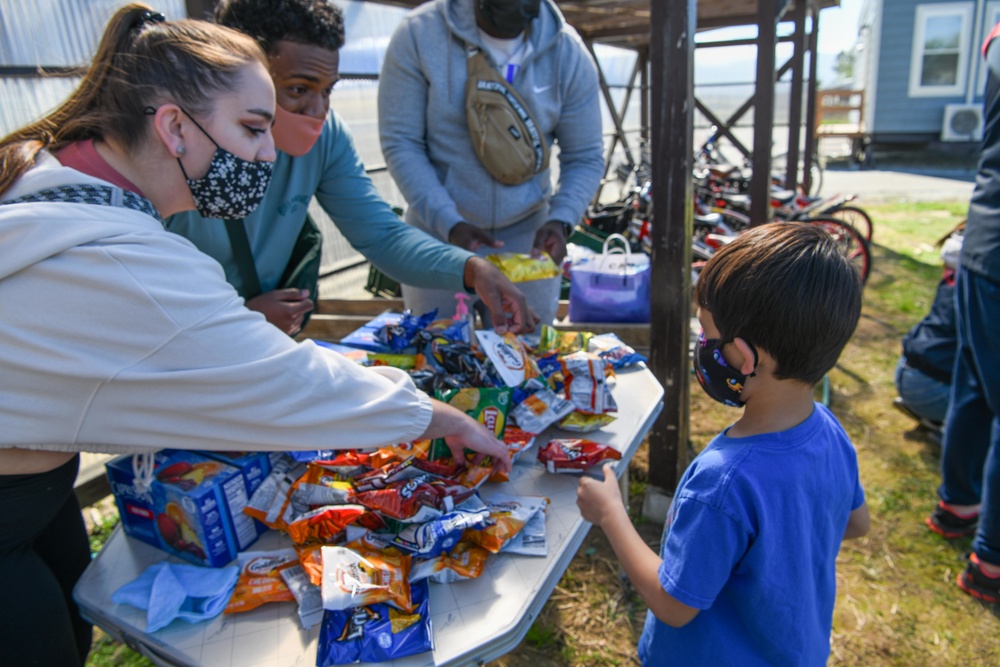 NAF Misawa Visits Orphanage for Easter Party