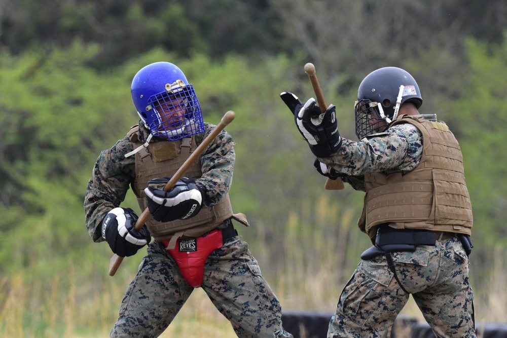 Camp Fuji Marines complete Martial Arts Instructor Course