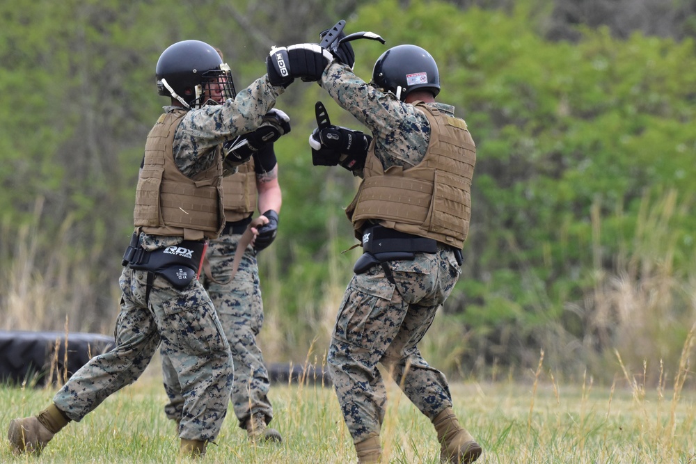 Camp Fuji Marines complete Martial Arts Instructor Course