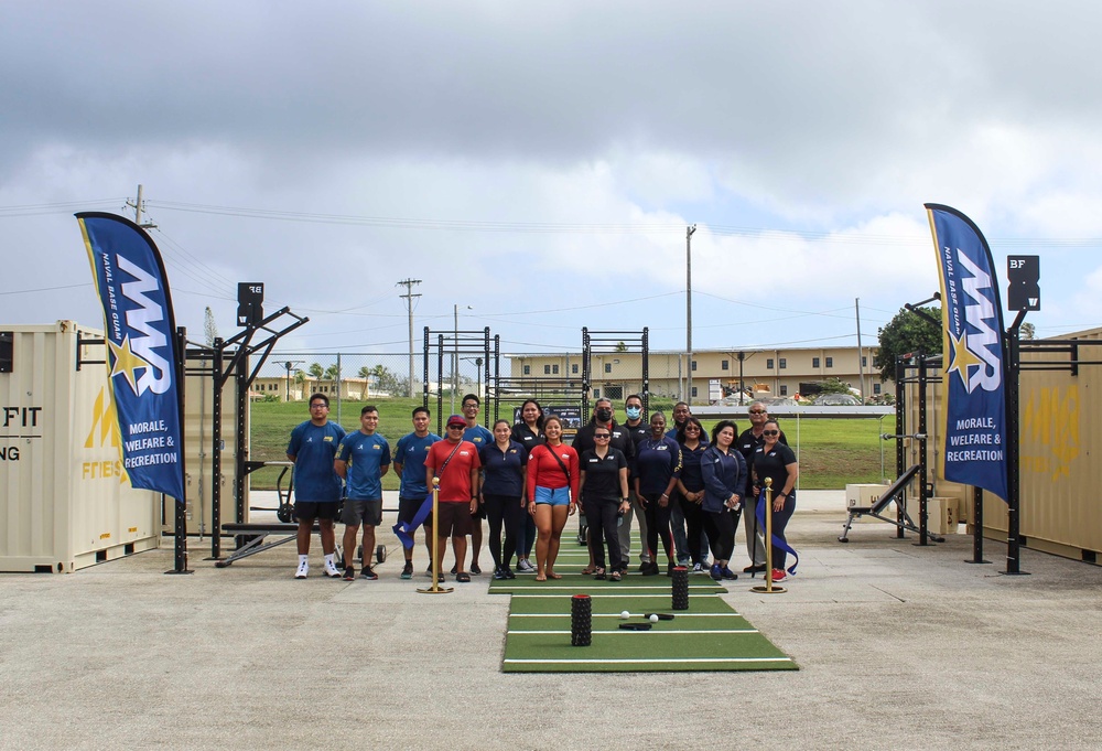 MWR Guam Opens Outdoor Fitness Area at NBG