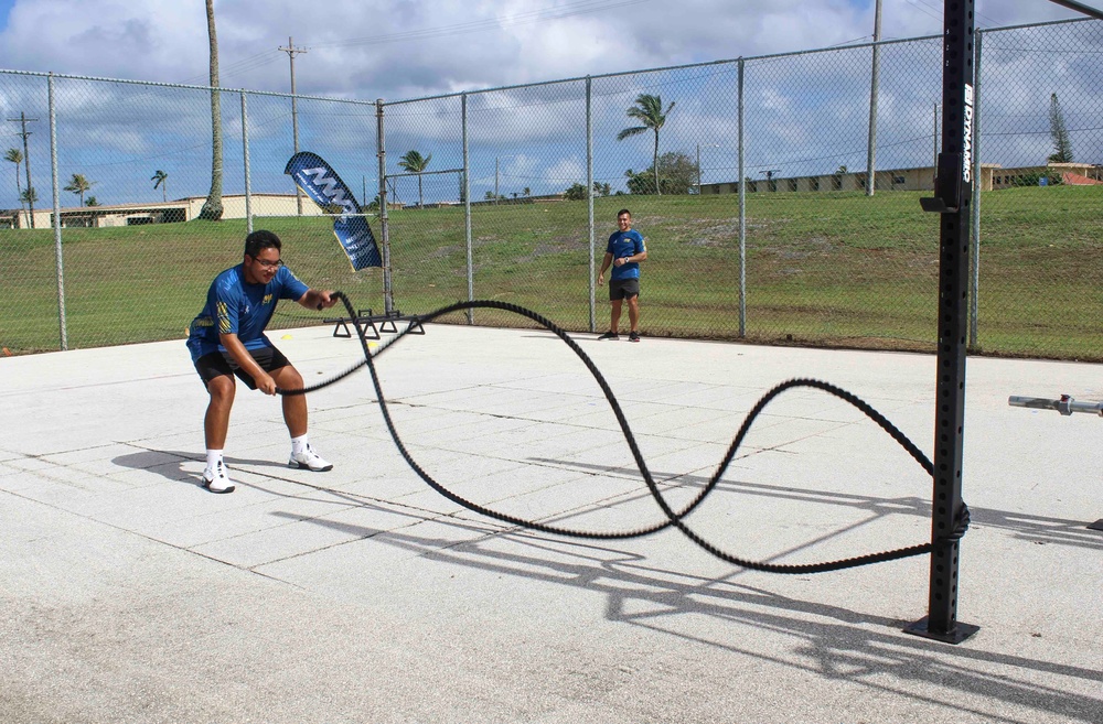 MWR Guam Opens Outdoor Fitness Area at NBG