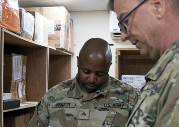 Relief in place begins