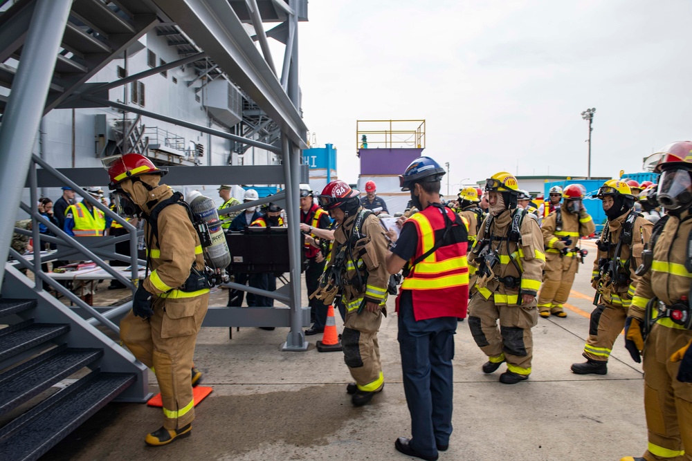 USS AMERICA CHAPTER 13 FIRE DRILL