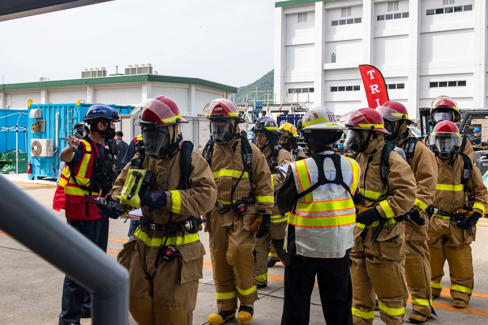 USS AMERICA CHAPTER 13 FIRE DRILL