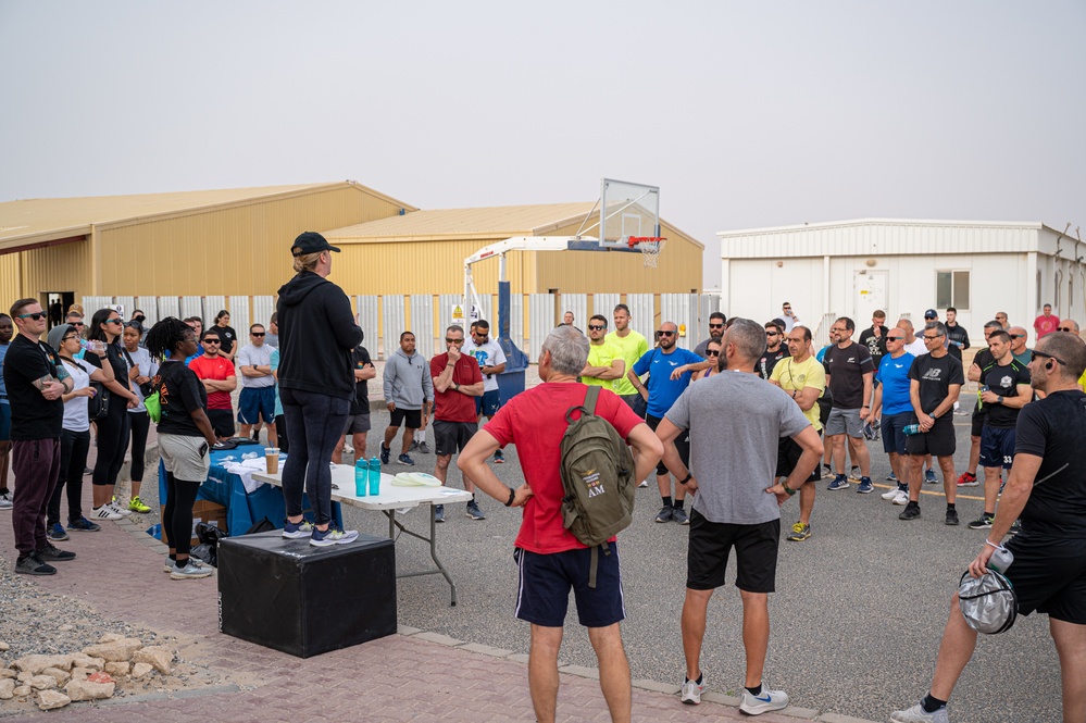 386th AEW SAPR office hosts 5K Run