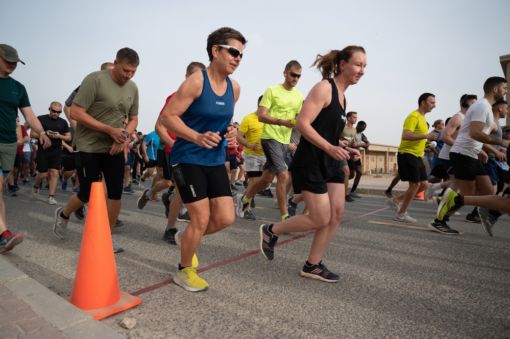 386th AEW SAPR office hosts 5K Run