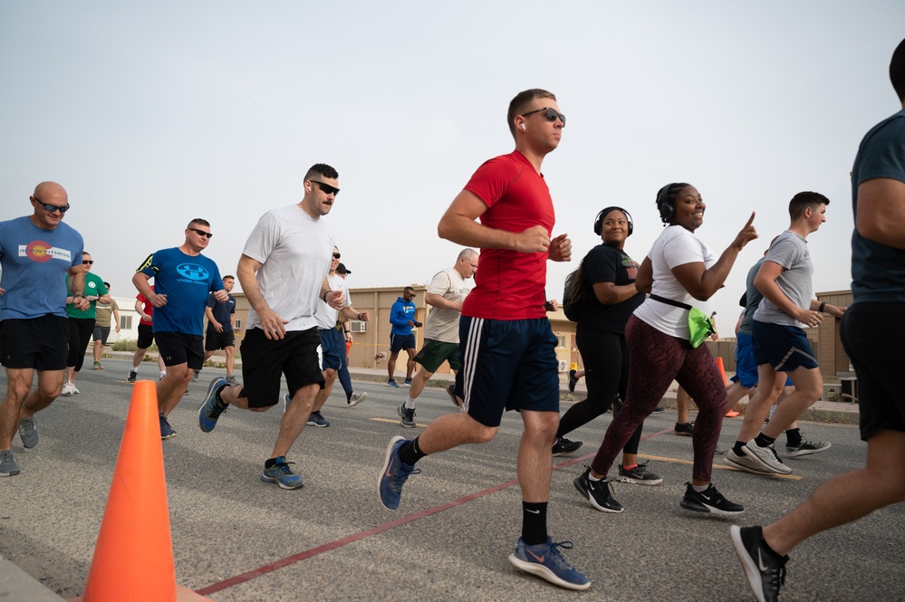 386th AEW SAPR office hosts 5K Run