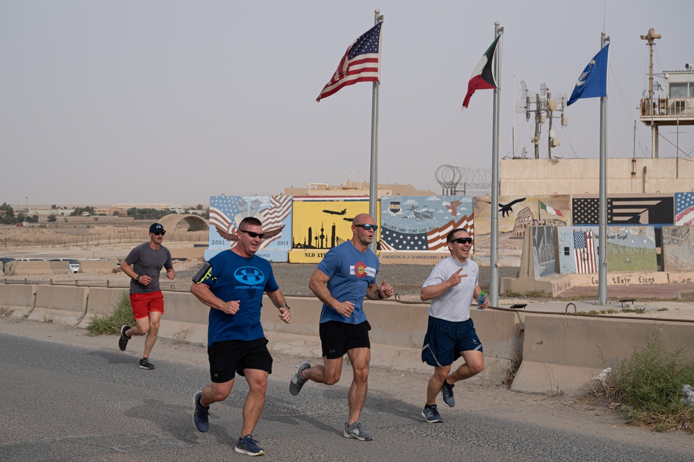 386th AEW SAPR office hosts 5K Run