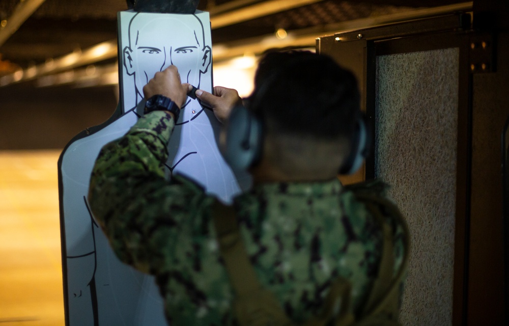 ERSS-27 Conduct FMF Pistol Qualification