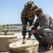 U.S. Marines produce potable water using a Platoon Water Purification System