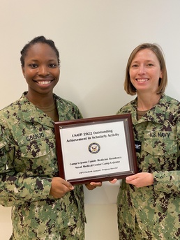 Naval Medical Center Camp Lejeune’s Family Medicine Residency Program earns national award