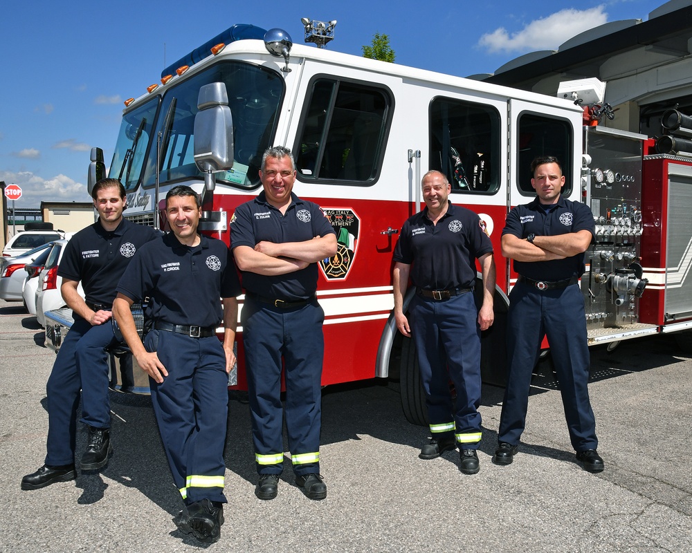 U.S. Army Garrison Italy firefighters