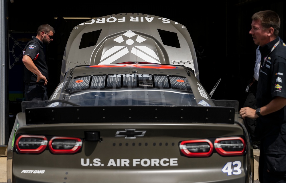 Air Force-sponsored car at Talladega