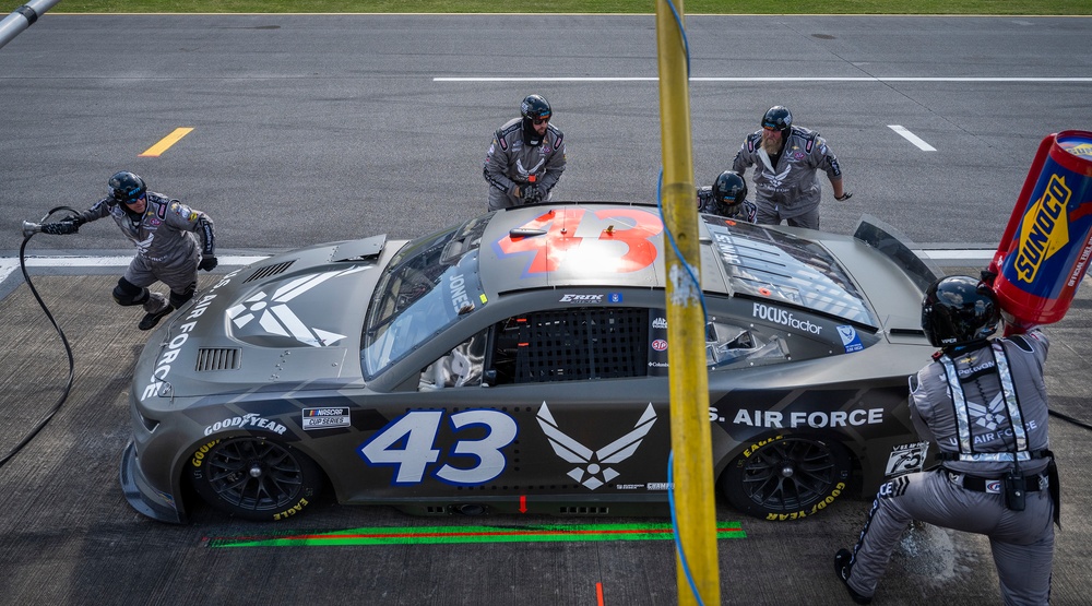 Air Force-sponsored car at Talladega