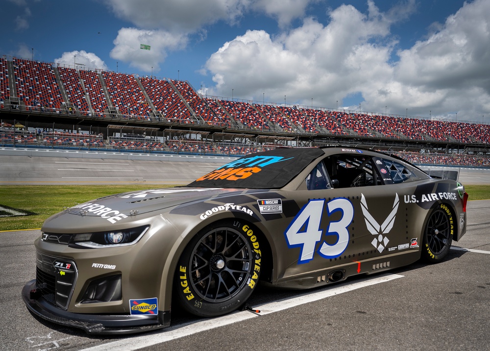 Air Force-sponsored car at Talladega