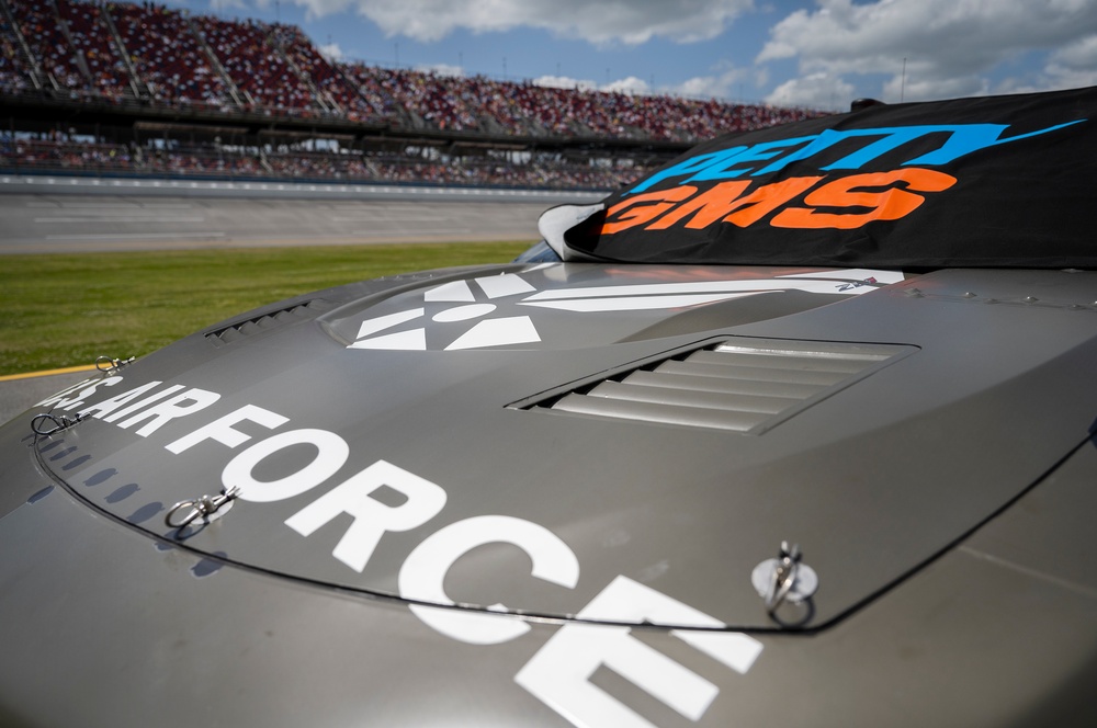 Air Force-sponsored car at Talladega