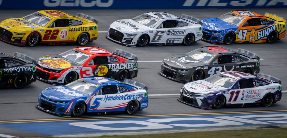 Air Force-sponsored car at Talladega