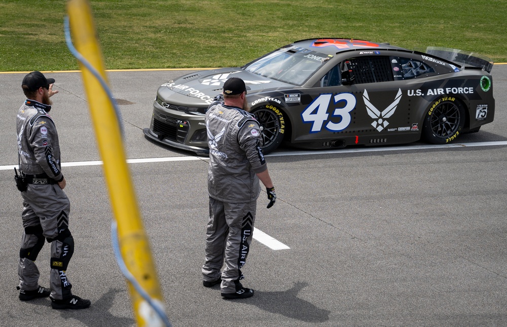 Air Force-sponsored car at Talladega