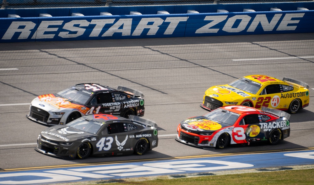 Air Force-sponsored car at Talladega