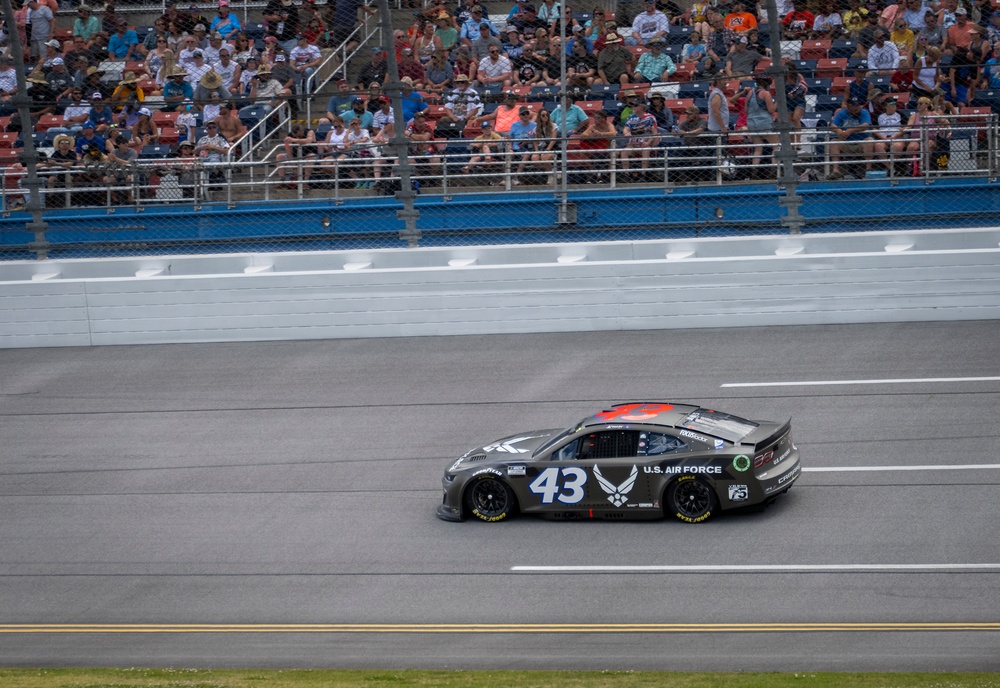 Air Force-sponsored car at Talladega