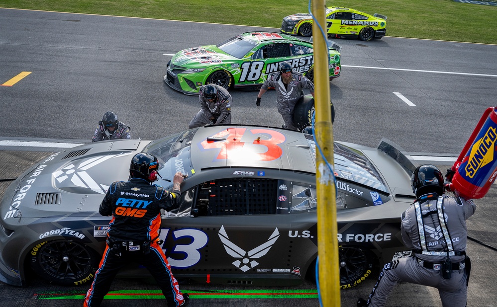 Air Force-sponsored car at Talladega