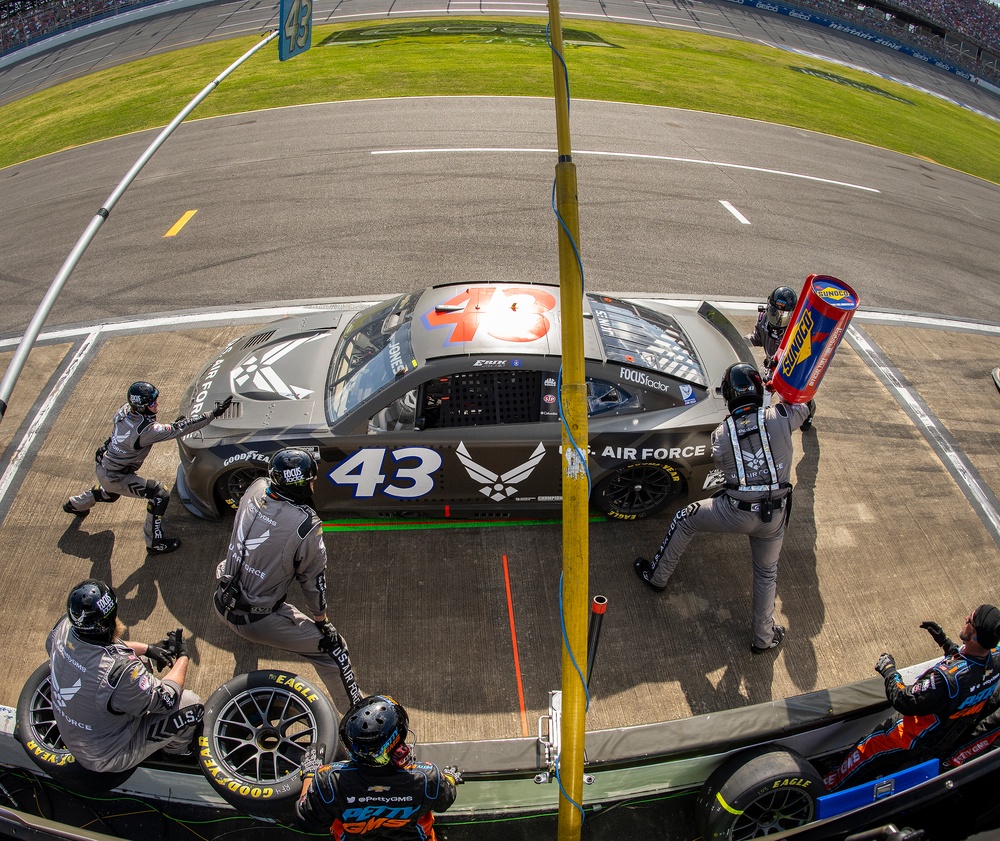 Air Force-sponsored car at Talladega