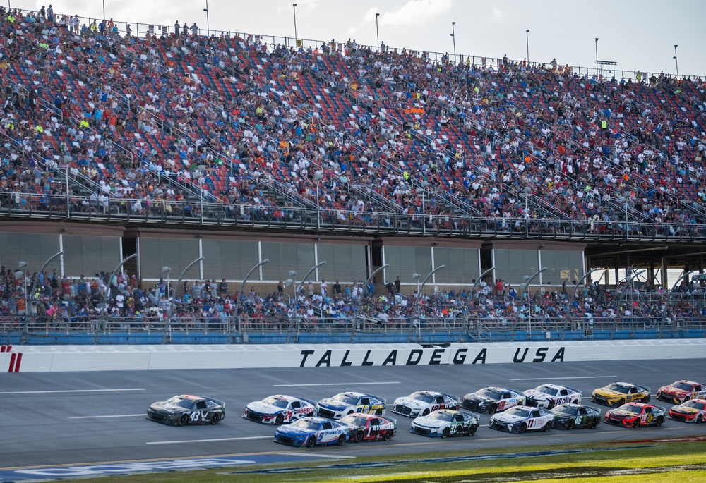 Air Force-sponsored car at Talladega