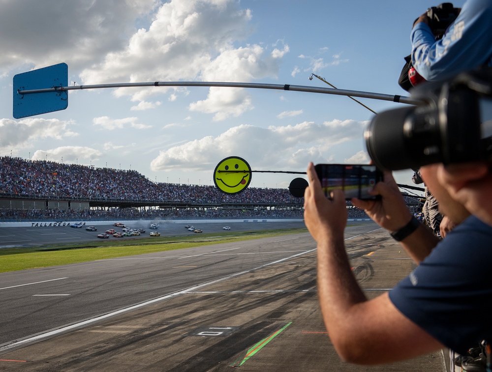 Air Force-sponsored car at Talladega