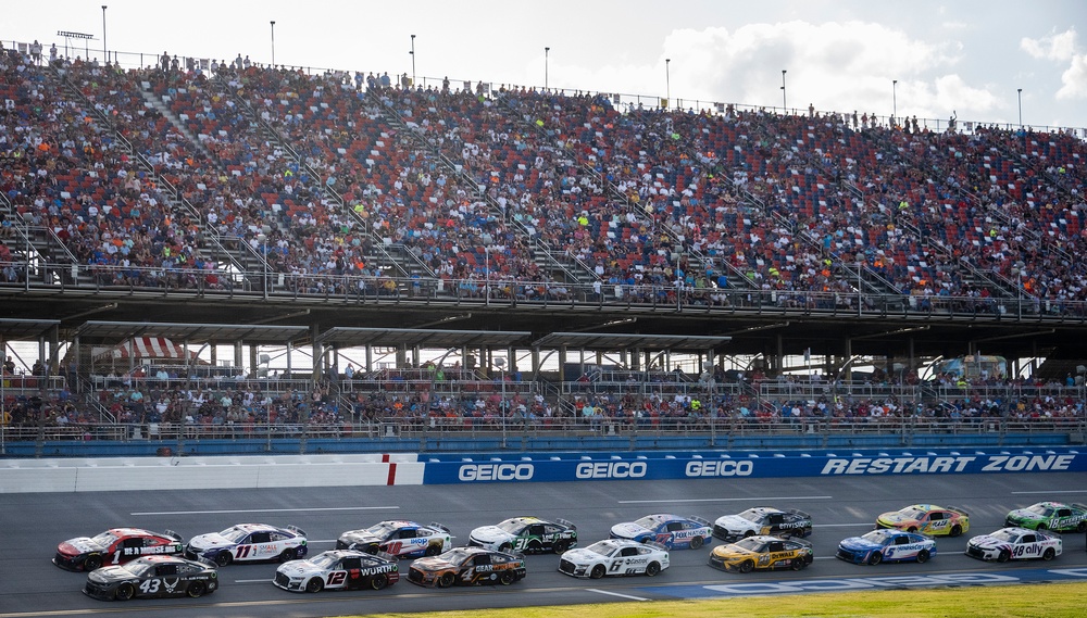 Air Force-sponsored car at Talladega