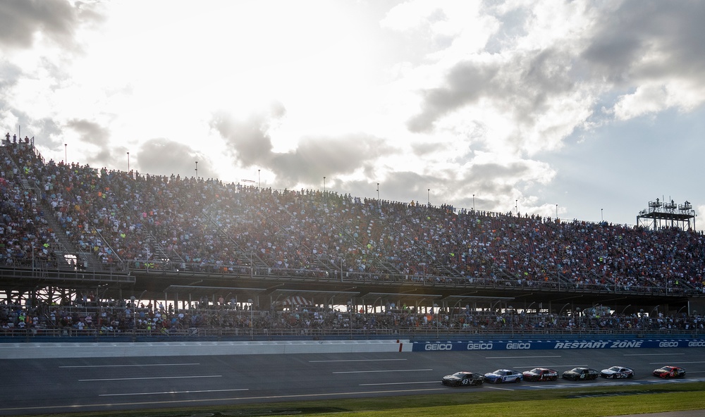 Air Force-sponsored car at Talladega