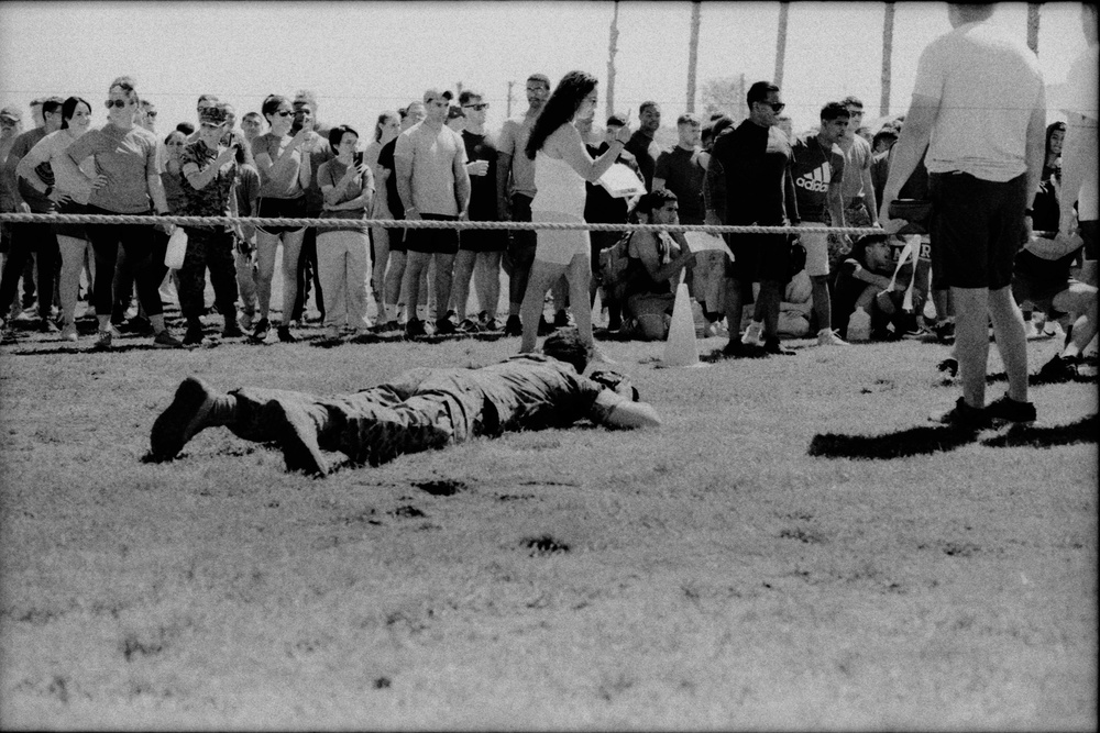 U.S. Marines and Sailors with CLR-17 conduct a Field Meet