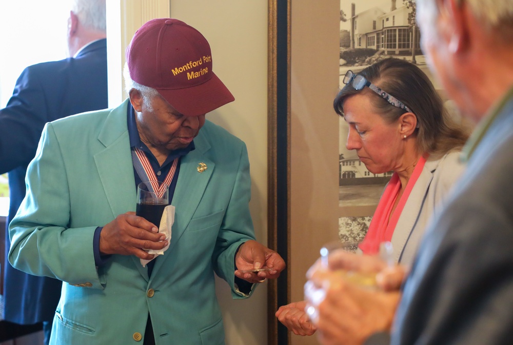 Ambassador Theodore Britton Jr. visits Marine Corps Recruit Depot Parris Island