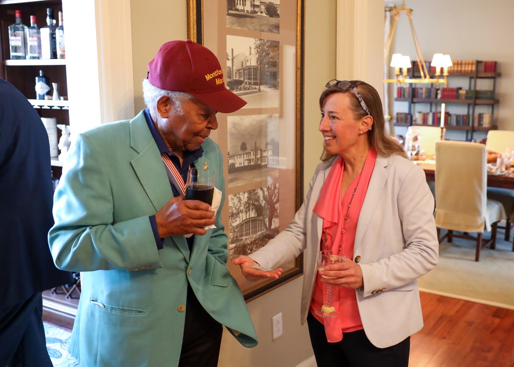 Ambassador Theodore Britton Jr. visits Marine Corps Recruit Depot Parris Island