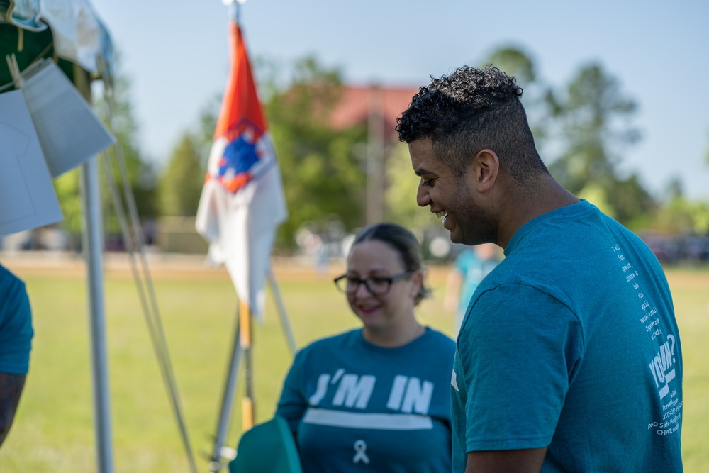 35th Corps Signal Brigade Supports Denim Day Event