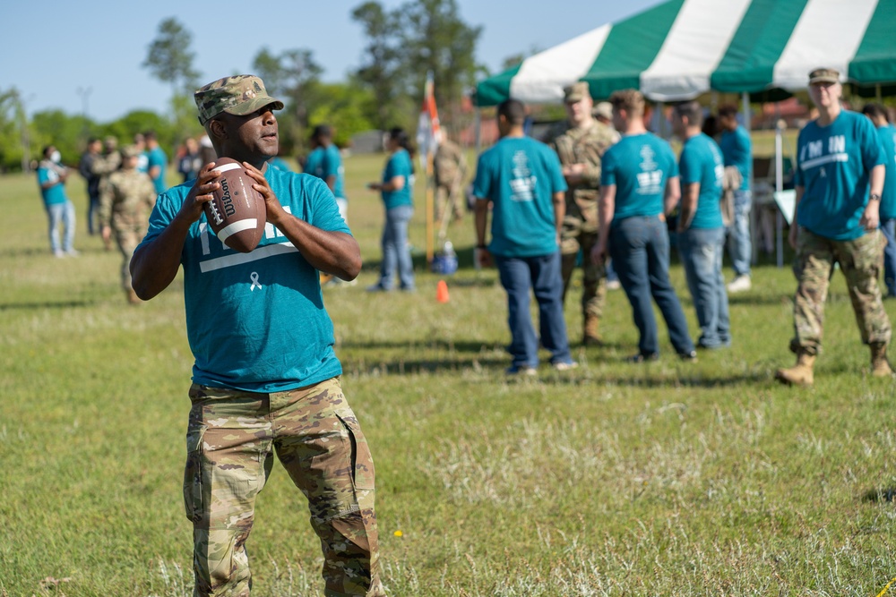 35th Corps Signal Brigade Supports Denim Day Event