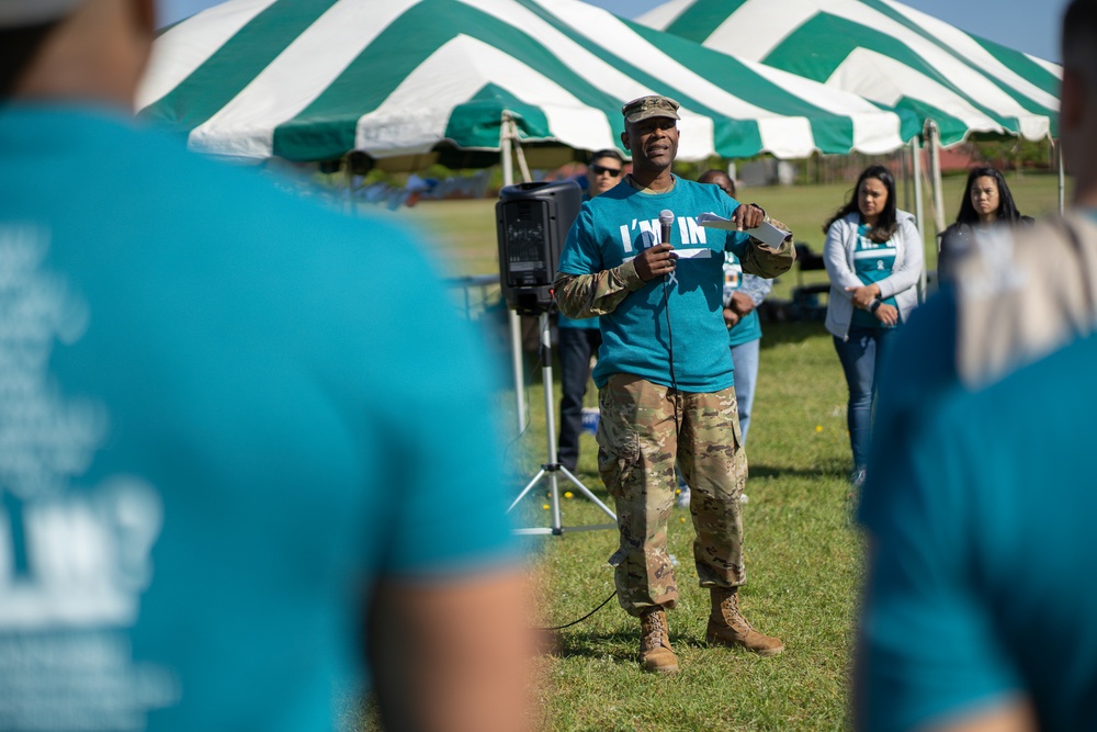 35th Corps Signal Brigade Supports Denim Day Event