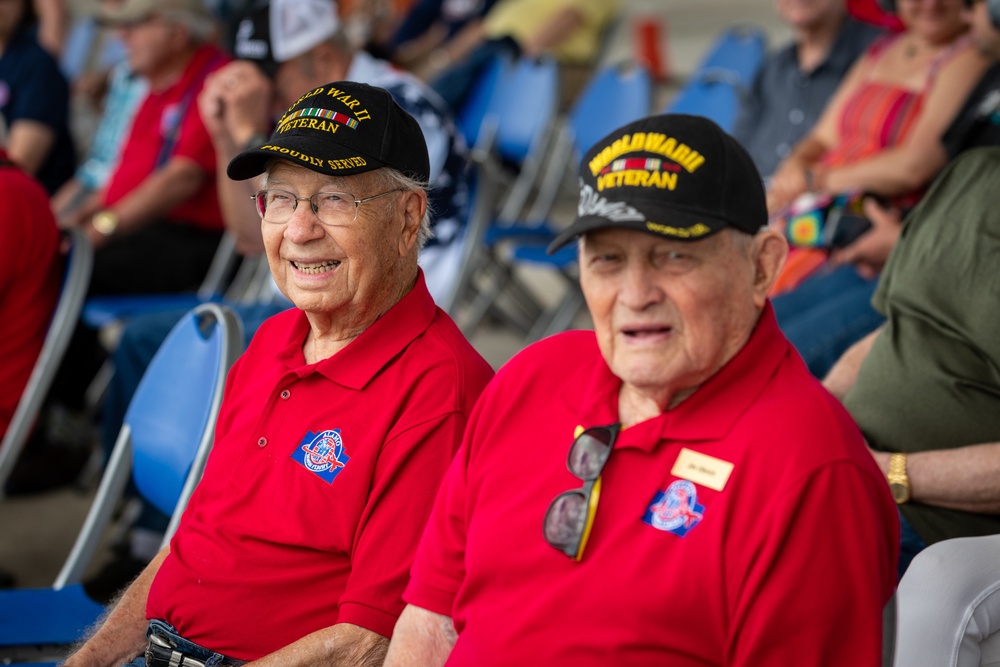 World War II veterans attend air show