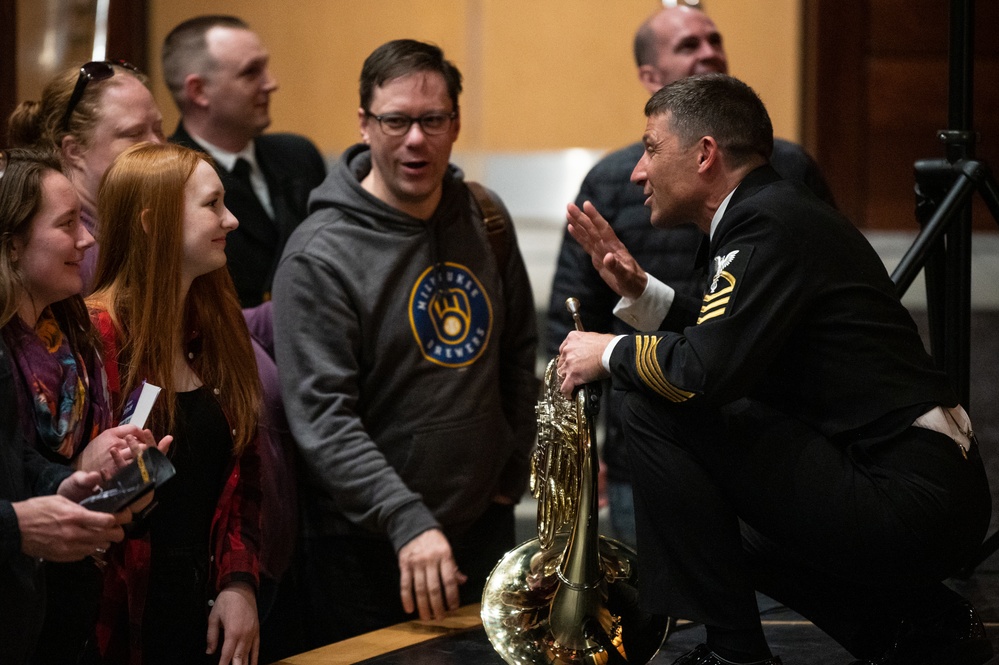 Navy Band visits Kenosha, Wis.